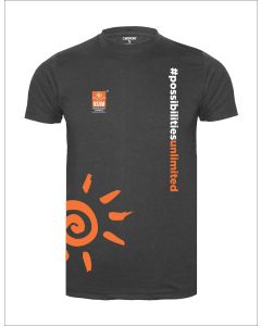 NSHM CHARCOAL MELANGE T-SHIRT